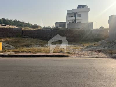 Exclusive Offering: Premium Plot In Sector M Road 1 Heighted Location Solid Land Bahria Enclave, Islamabad