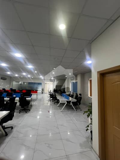 1 Kanal Fully Furnished Floor Available For Rent Near Canal Road G4 Block Johar Town, Lahore