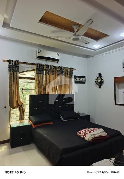 10 Marla VIP New Type Full Furnished Tile Floors Upper Portion Rent Abdalien Society