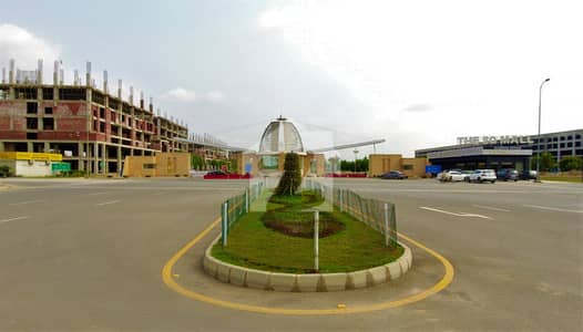 Low-Cost 8 Marla Plot on Main 100 Ft Boulevard Paid, Bahria Orchard, D Block
