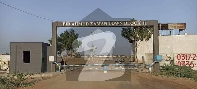 پِیر احمد زمان ٹاؤن - بلاک 1 پِیر احمد زمان ٹاؤن,گداپ ٹاؤن,کراچی میں 5 مرلہ رہائشی پلاٹ 72.0 لاکھ میں برائے فروخت۔