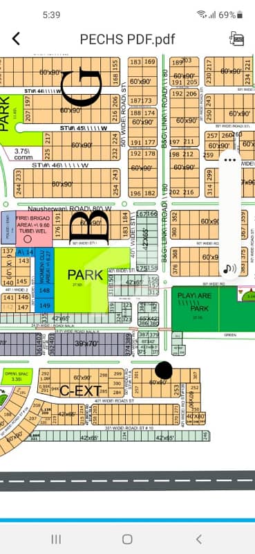 1 Kanal Residential Plot In PECHS, Islamabad 1 Kanal Residential Plot In PECHS, Islamabad