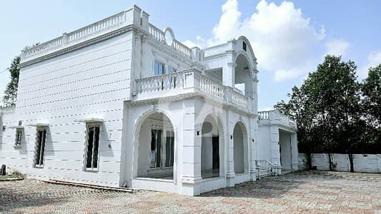 White Farm House For Sale