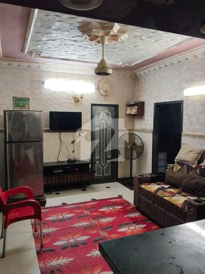 Flat For Sale Gulshan-E-Iqbal Block 13 D2 3 Bed Drawing Dinning Ground Floor