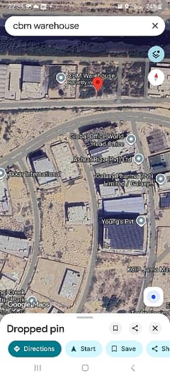 Commercial Industrial Land Foam 2 Near Afeef Packages And Industrial Park 3630 Sq Yards With Boundary Wall Constructed