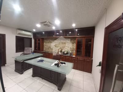 FURNISHED OFFICE AVAILABLE FOR RENT MAIN ZAMZAMA BOULEVARD 1100 SQ FT
