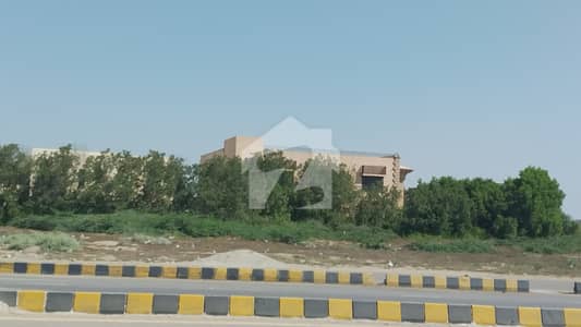 Chance Deal At Saba Avenue On Service Road Between Khy Shajjar & Khy Saqib 500 Yards Plot Most Prime Location In Reasonable