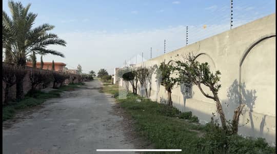 3 Kanal Farmhouse Plot With Boundary Wall For Sale In Farmhouse Society