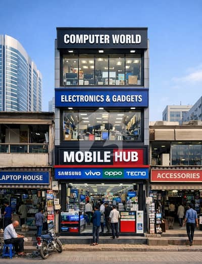 بلیو ایریا اسلام آباد میں 3 مرلہ عمارت 19.5 کروڑ میں برائے فروخت۔