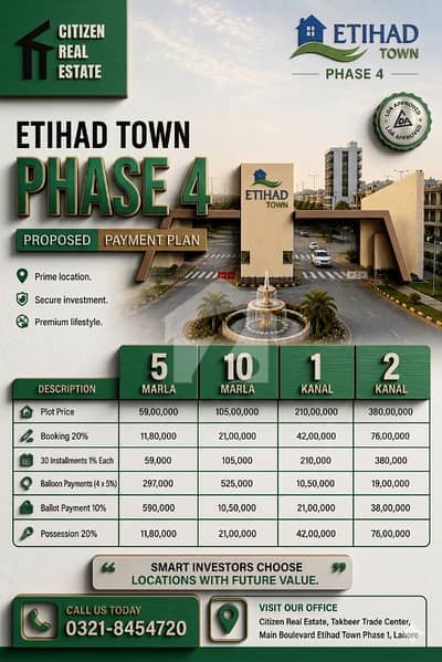 Etihad Town Phase 4 New Deal