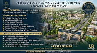 2 Kanal Plots Gulberg Islamabad Easy Installments of 3-Years Fresh Block Highted Location