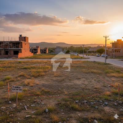 7 Marla Plot For Sale In Sunny Park