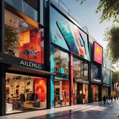 Booked: Commercial Shops Showroom & Apartments in Naya Nazimabad with in boundary wall Project