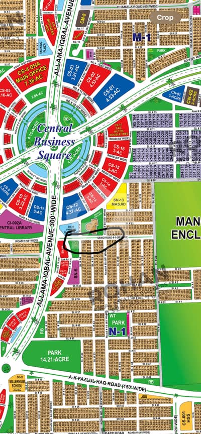 1 Kanal Corner Plot