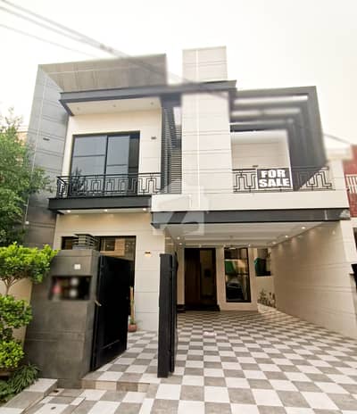5 Marla Brand New Double Unit Luxury House For Sale In Johar Town Near To Allahhoo Round Hot Location