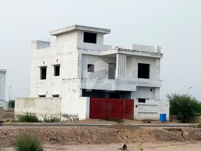 Grey Structure 10 Marla House For Sale In DHA Phase 1 - Sector U Multan