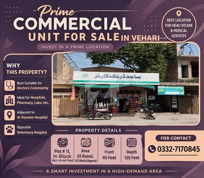 جناح روڈ وہاڑی میں 1 کنال Studio عمارت 24.0 کروڑ میں برائے فروخت۔