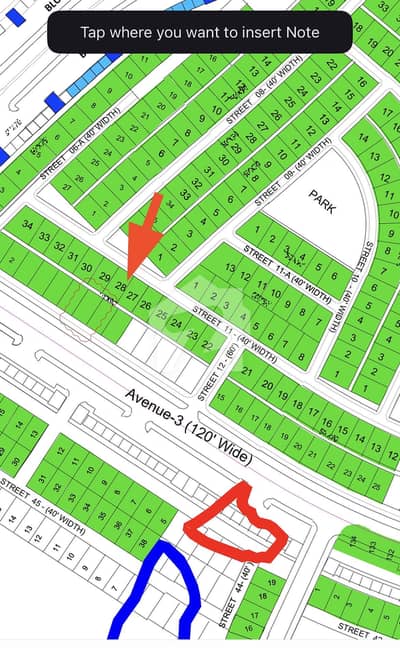 Reasidential plot for sale