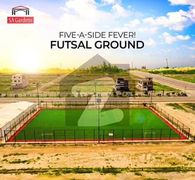 5 Marla Plot For Sale In SA Garden Phase 2 TAHIR Block