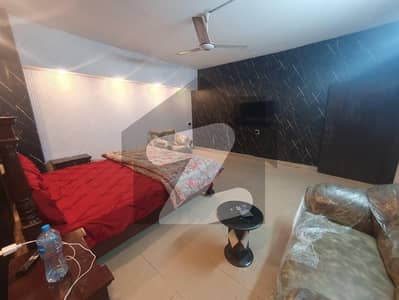 F-11 Abu Dhabi Tower 1 Bedroom Tv Lounge Kitchen Available Flat For Rent