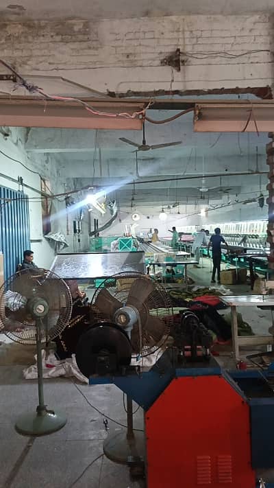 6 Kanal Factory Available For Rent.