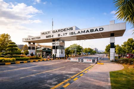 Prime Park-Facing Plot for Sale in Block G, B-17 Islamabad