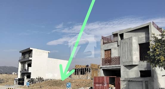 5 Marla Main Double Road Plot Prime Location Solid Plot Block F B-17 Islamabad Urgent For Sale