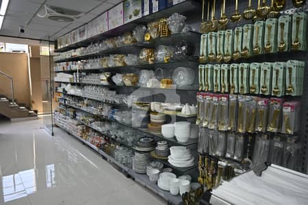 Lower Ground Grocery Shop For Sale 408 Square Feet Already Rented 10-Year Lease LG-06