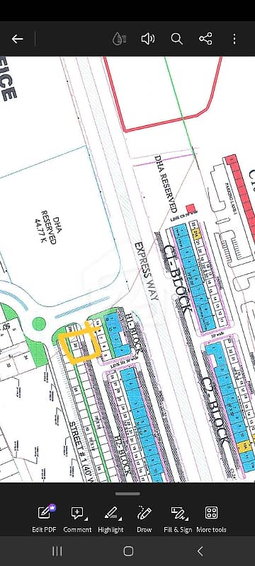 5.33 Marla Plot Available Walking Distance From DHA Headoffice