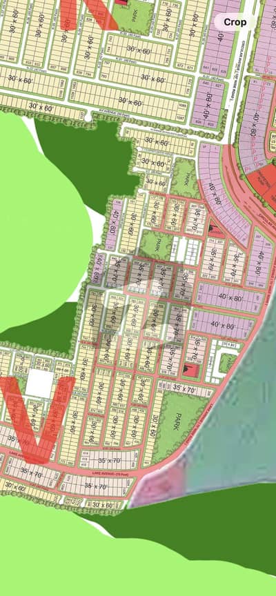 V Block 7 Marla Develop Possession Plot For Sale