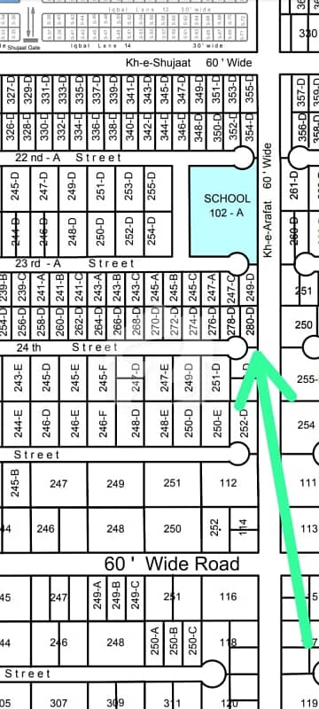 PLOT FOR SALE  STREET 24 OF ARAFAT  CORNER 500 YARDS  PLOT NO. . .  PHASE 8 DHA KARACHI  DEMAND 10.50 CRORE