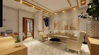 1Bed Apartments Available For Sale At The Main Boulevard Of Bahria Nasheman Lahore