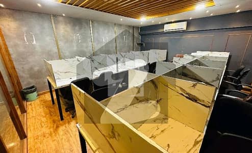 Well Maintained Like Brand New 3000 Sq. Ft. Fully Furnished Commercial Office Space For Rent At Main Shaheed E Millat Road Near Naheed Super Market