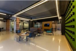 8000 Sq. Ft Commercial Office Fully Furnished Is Available For Rent