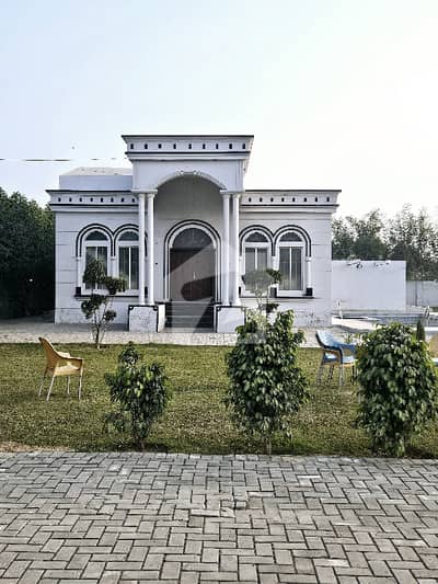 White Farmhouse For Sale