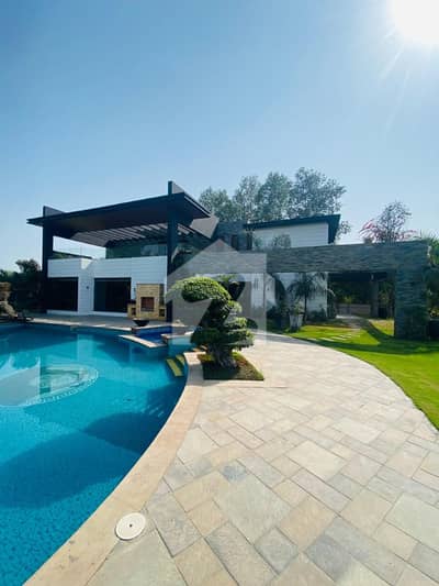 8-Kanal Fully Furnished Farmhouse In A High-Status Gated Community, Badian Road Lahore Cantt Your Perfect Home Awaits With EMPIRE Estate"