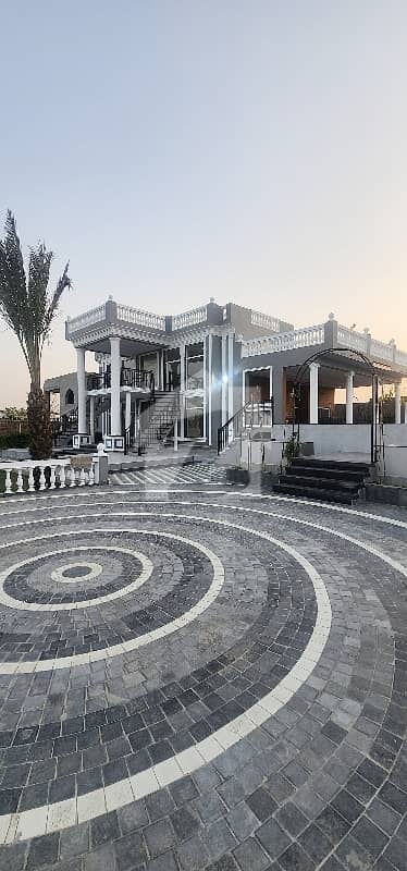 08-Kanal Fully Furnished Farmhouse In A High-Status Gated Community, Badian Road Lahore Cantt Your Perfect Home Awaits With EMPIRE Estate"
