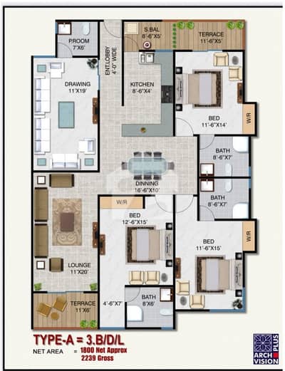 Brand New West Open 3 Bed DD Apartment For Sale