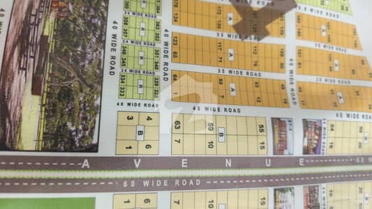 40 ft Road, 120 sq. yd 1st lane plot for sale