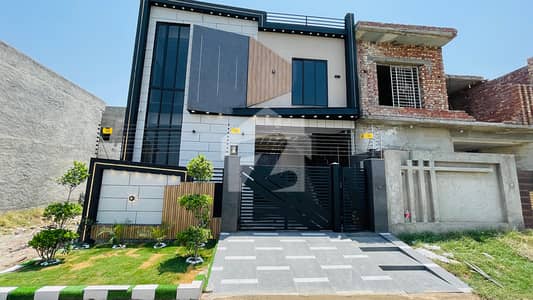 5 Marla 1.5 Storey Park Facing Ultra Modern Design House