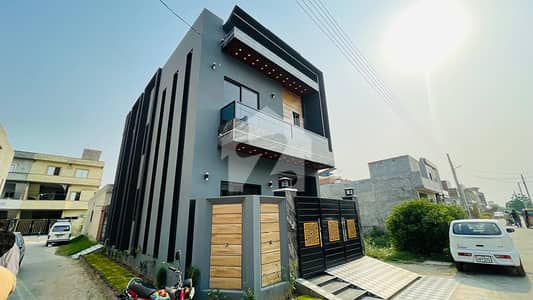 3.7 Marla Corner Modern Design House For Sale
