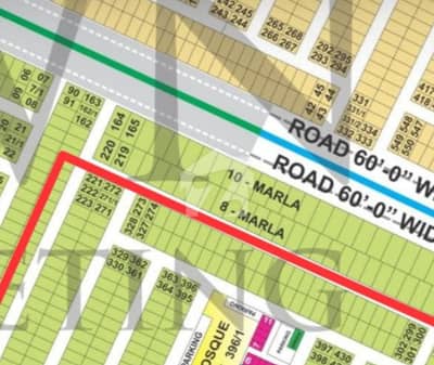 DHA PHASE 9 TOWN 5 MARLA TOP LOCATION PLOT FOR SALE BEST OFFER