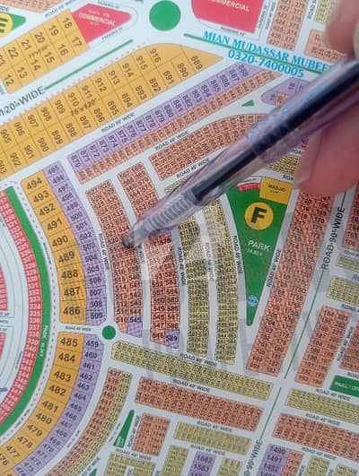 Hot property alert 10 Marla Plot Available At Prime location In Block F palm City Gujranwala