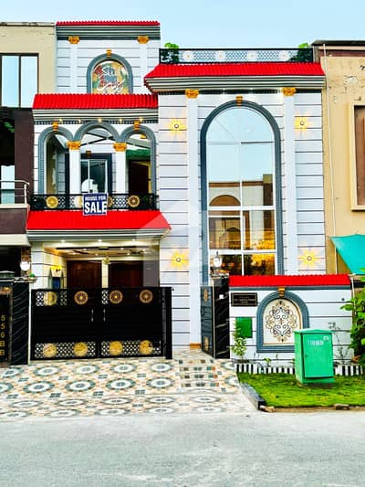 5 Marla Brand New House For Sale In Jinnah Block Bahria Town Lahore
