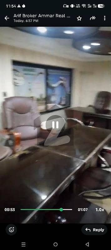 NEAR 26 STREET VIP LAVISH FURNISHED OFFICE FOR RENT MEZNINE FLOOR 24/7 TIME CORNER SPRTAE ENTRANCE