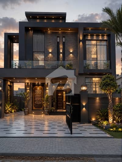 10-Marla Brand New Ultra Luxury Modren House For Sale In Sector F Bahria Town Lahore.