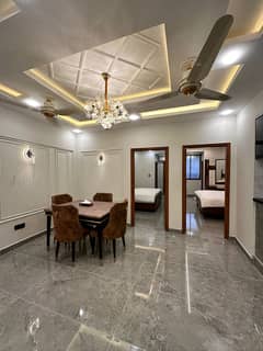 Luxury Full Furnished Extra Ordinary Outclass 2-Bedrooms Apartment For Rent In Big Nishat Commercial DHA Phase VI