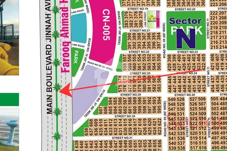 1 Kanal Corner Plot for Sale DHA Bahawalpur (Sector N)