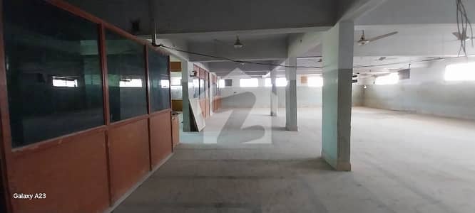 Factory Available For Rent In Korangi Industrial Area Near Brookes Chowrangi