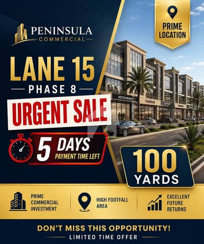 100 Yards Peninsula Commercial For Sale